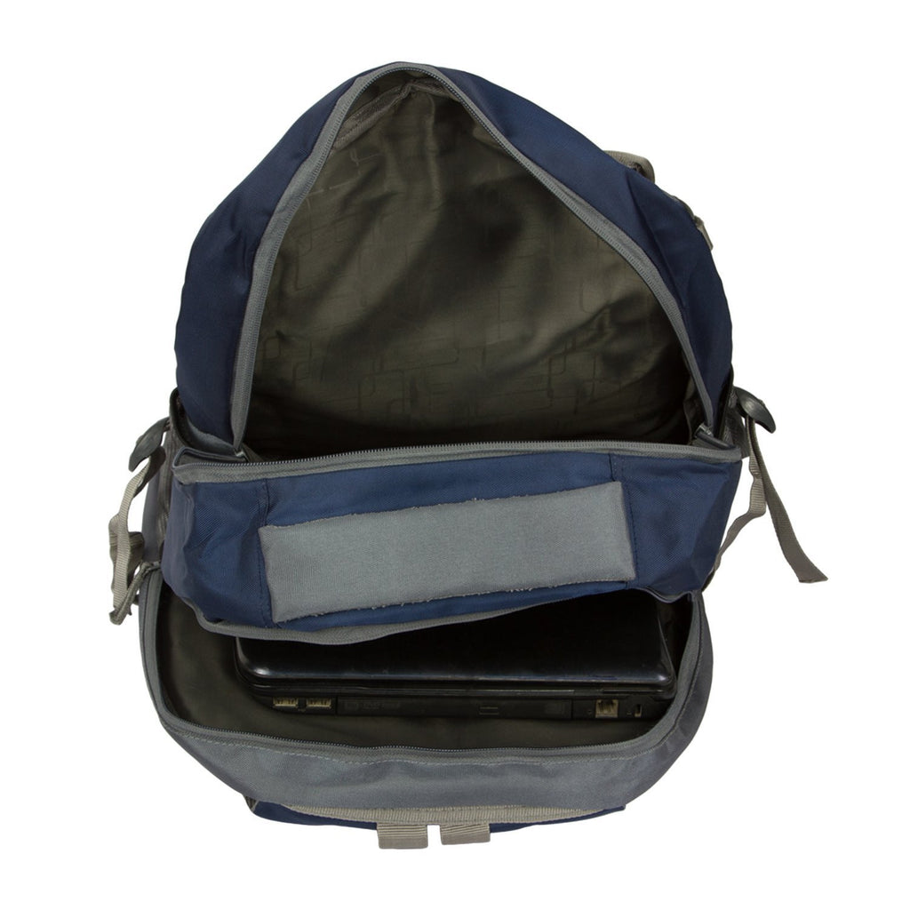 Solar Laptop Backpack L004 with solar panel, battery bank and mobile charger (Sunlast)