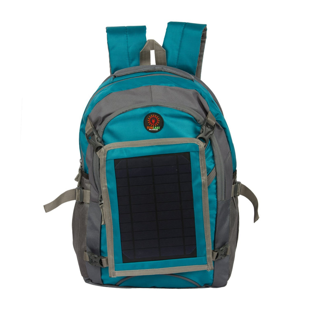 Solar Laptop Backpack L004 with solar panel, battery bank and mobile charger (Sunlast)