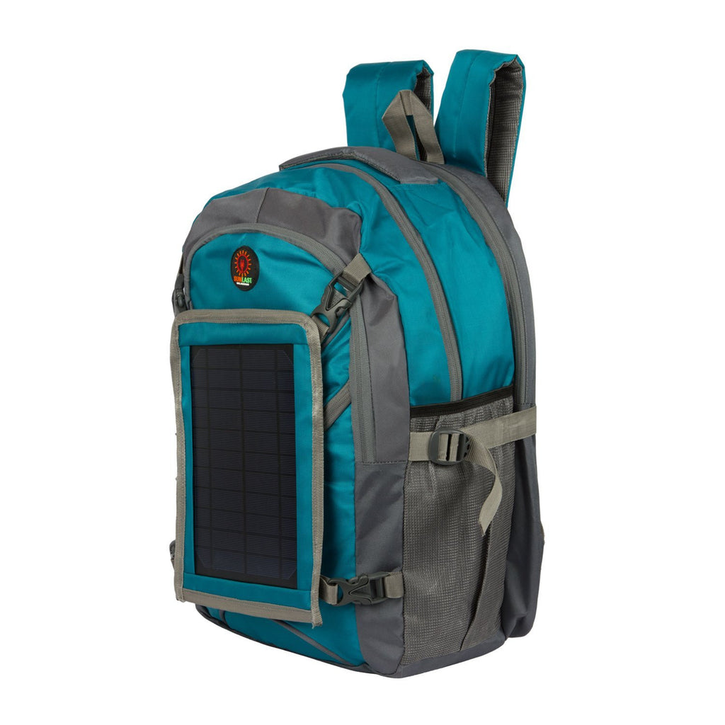 Solar Laptop Backpack L004 with solar panel, battery bank and mobile charger (Sunlast)