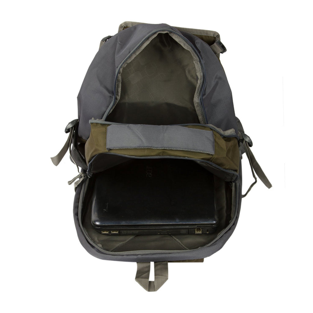 Solar Laptop Backpack L005 with solar panel, battery bank and mobile charger (Sunlast)