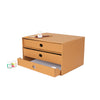 NATURAL LARGE DRAWER Set Of 2