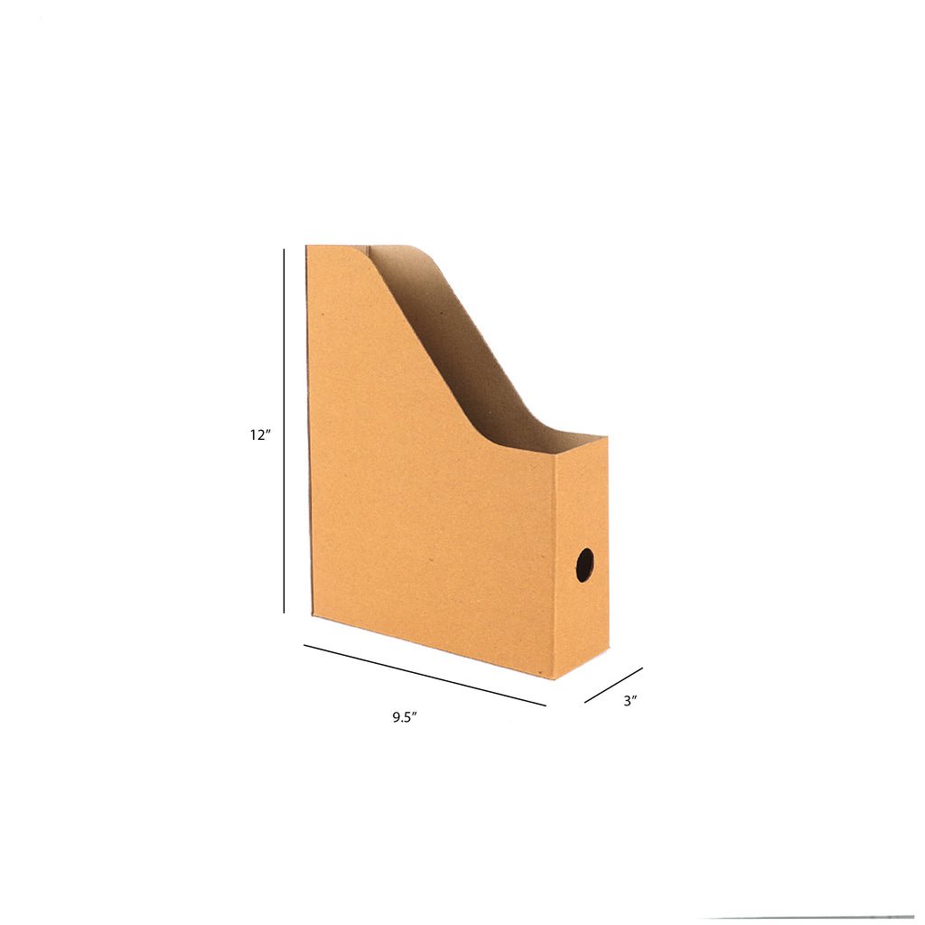 NATURAL MAGAZINE HOLDER Set OF 3
