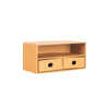 NATURAL MINI DESK ORGANIZER Set Of 2