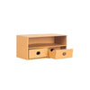 NATURAL MINI DESK ORGANIZER Set Of 2