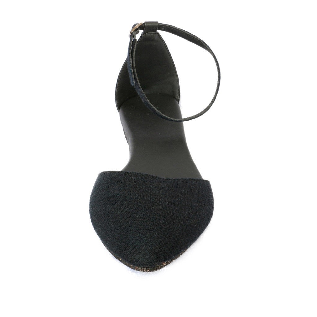 Sehni Ankle Strap Flats