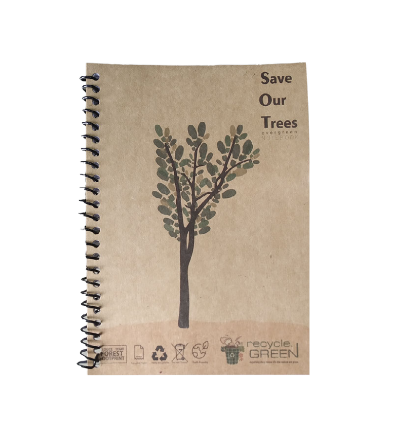 Recycle.Green SOT – Evergreen Recycled Paper A5 Notebook (100 pages)