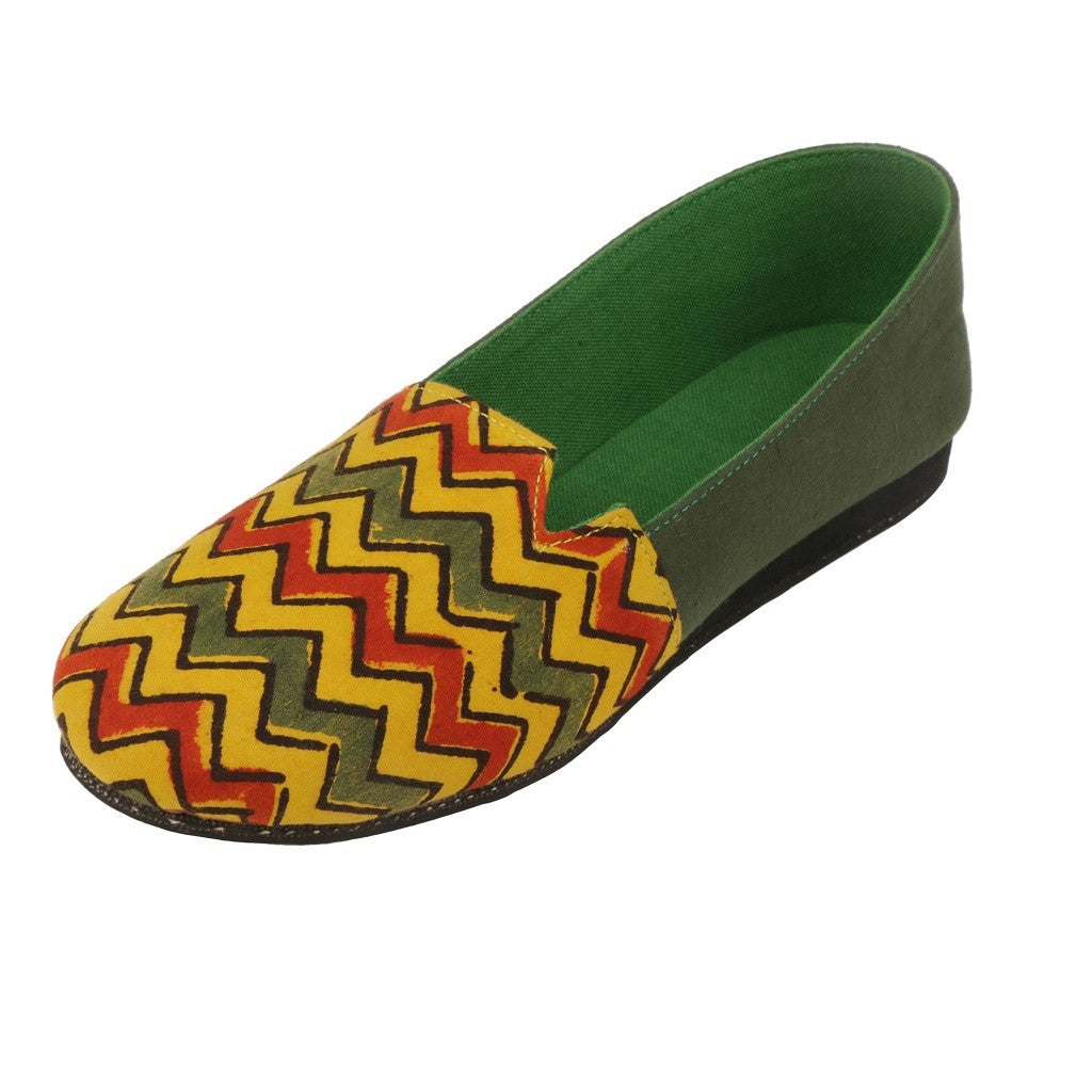 Pine Wave | Handcrafted Vegan Slip-On Womens Shoes