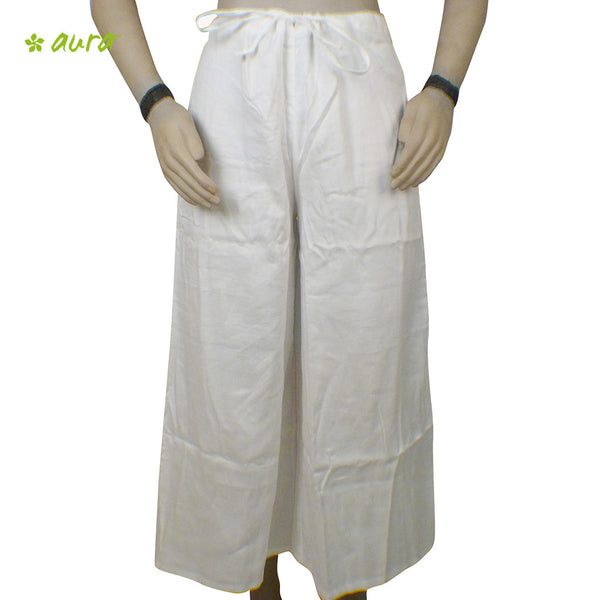 Organic herbal dyed women's plazzo satin