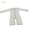 Organic herbal dyed baby body suit full sleeve