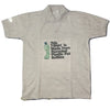 Waste PET Bottles Recycled to make this T Shirt - 50% PET 50% Cotton Polo Grey