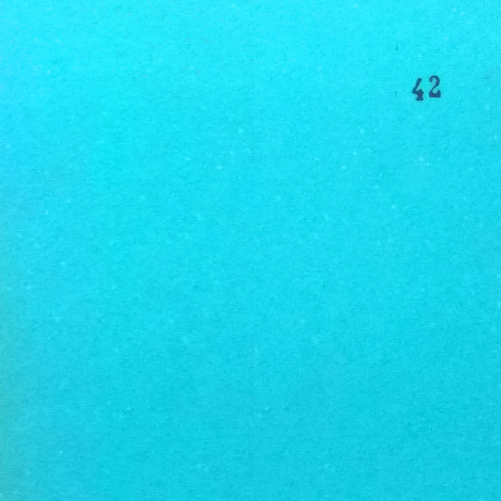 Sky Blue thin paper hand made khadi (cotton waste) plain with small design set of 5