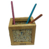 Waste Tetrapak Recycled Chipboard Pen Stand