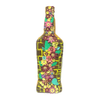 FlowerFull - Upcycled Glass Bottle Art Work
