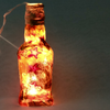 SparklingStars - Upcycled Glass Bottle Art Work