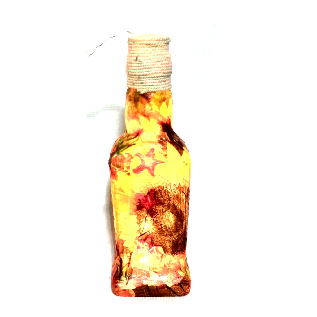 SparklingStars - Upcycled Glass Bottle Art Work