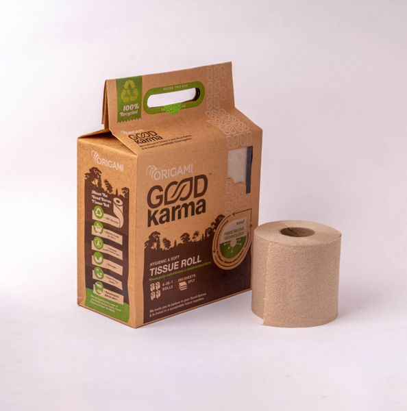 ORIGAMI GOOD KARMA TOILET ROLL - 4 IN 1