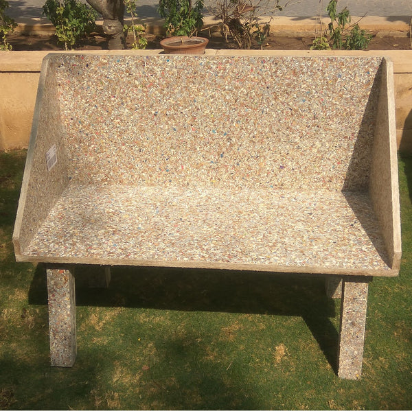 Waste TetraPak Recycled Chipboard Furniture - Sofa