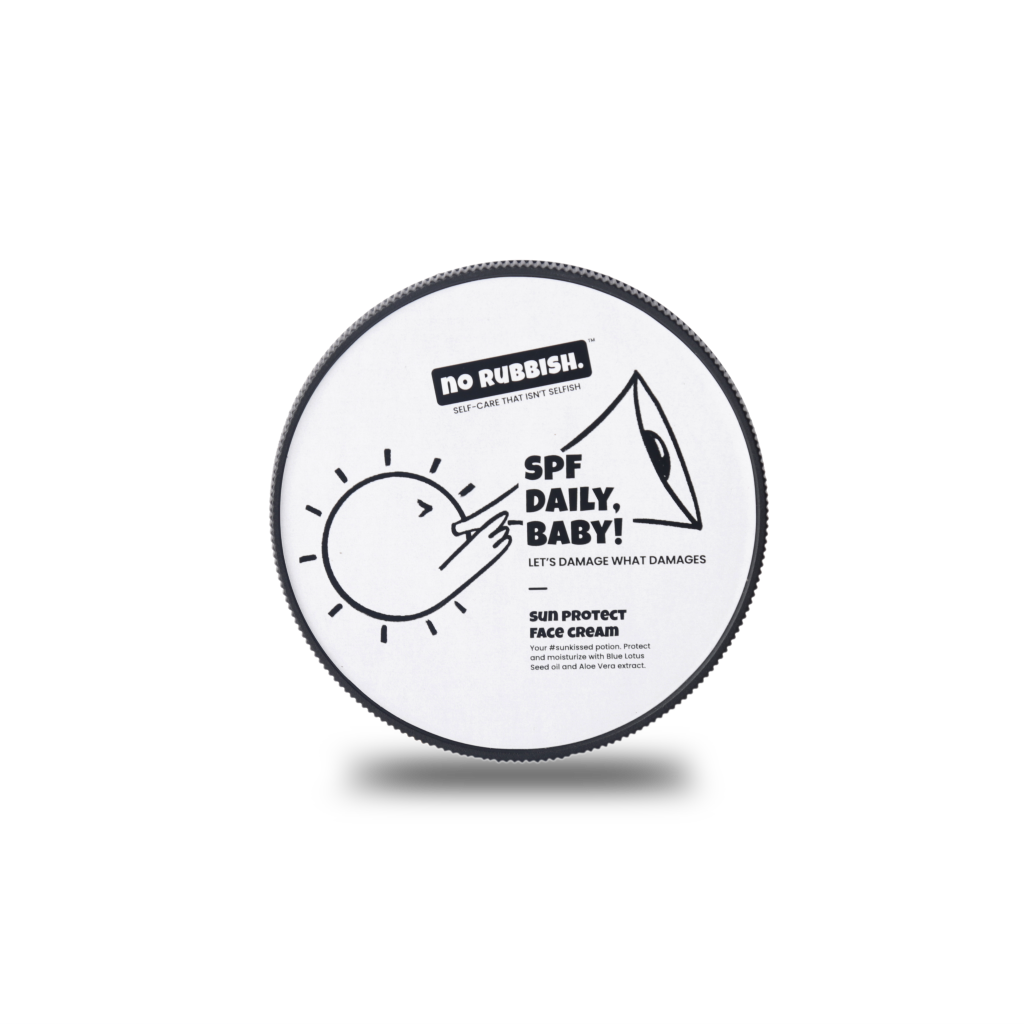 10% off today - No Rubbish SPF daily, baby!  Face Moisturizer with sunscreen