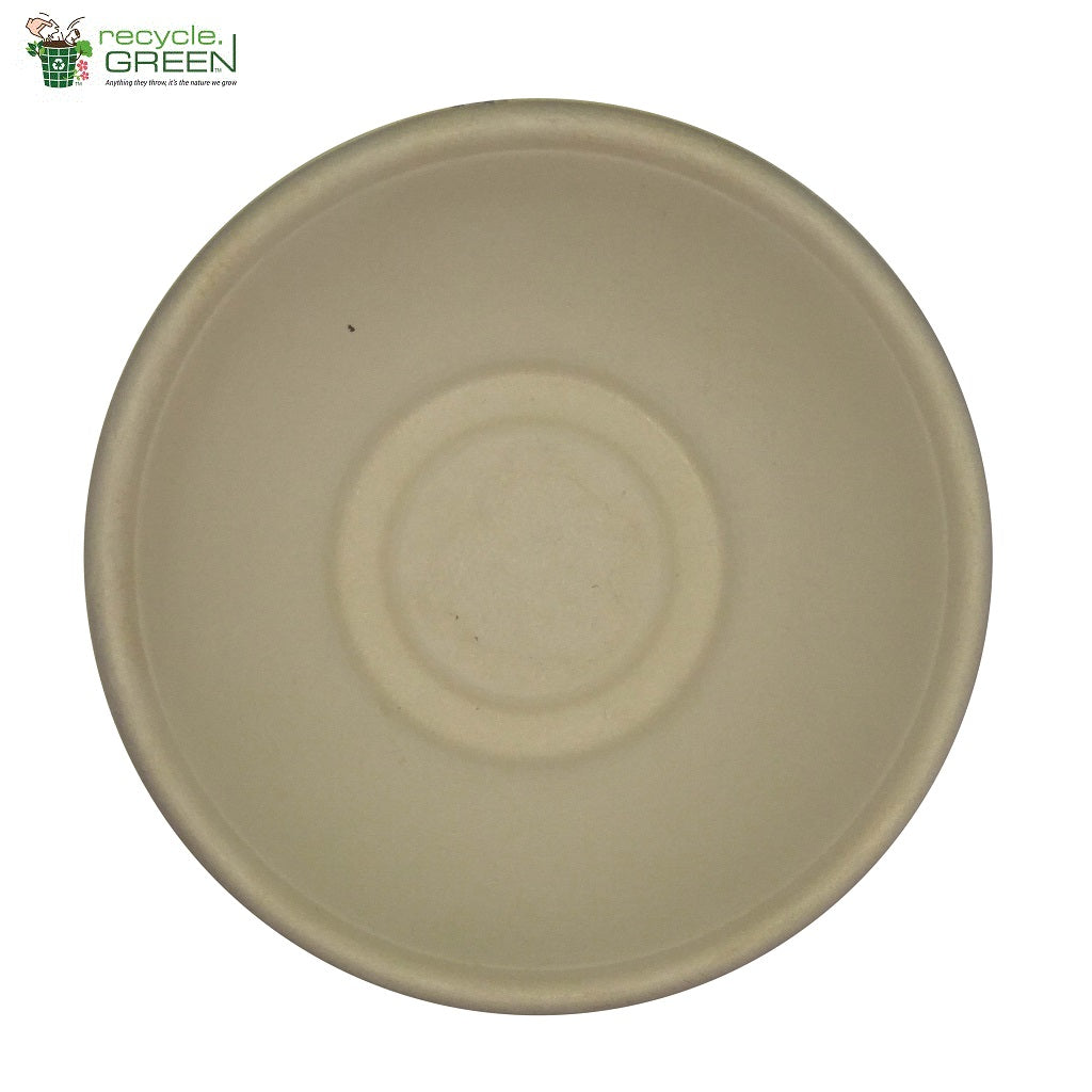 Biodegradable Compostable Sugarcane Bagasse Round Bowl 4 inch  (Set of 25)