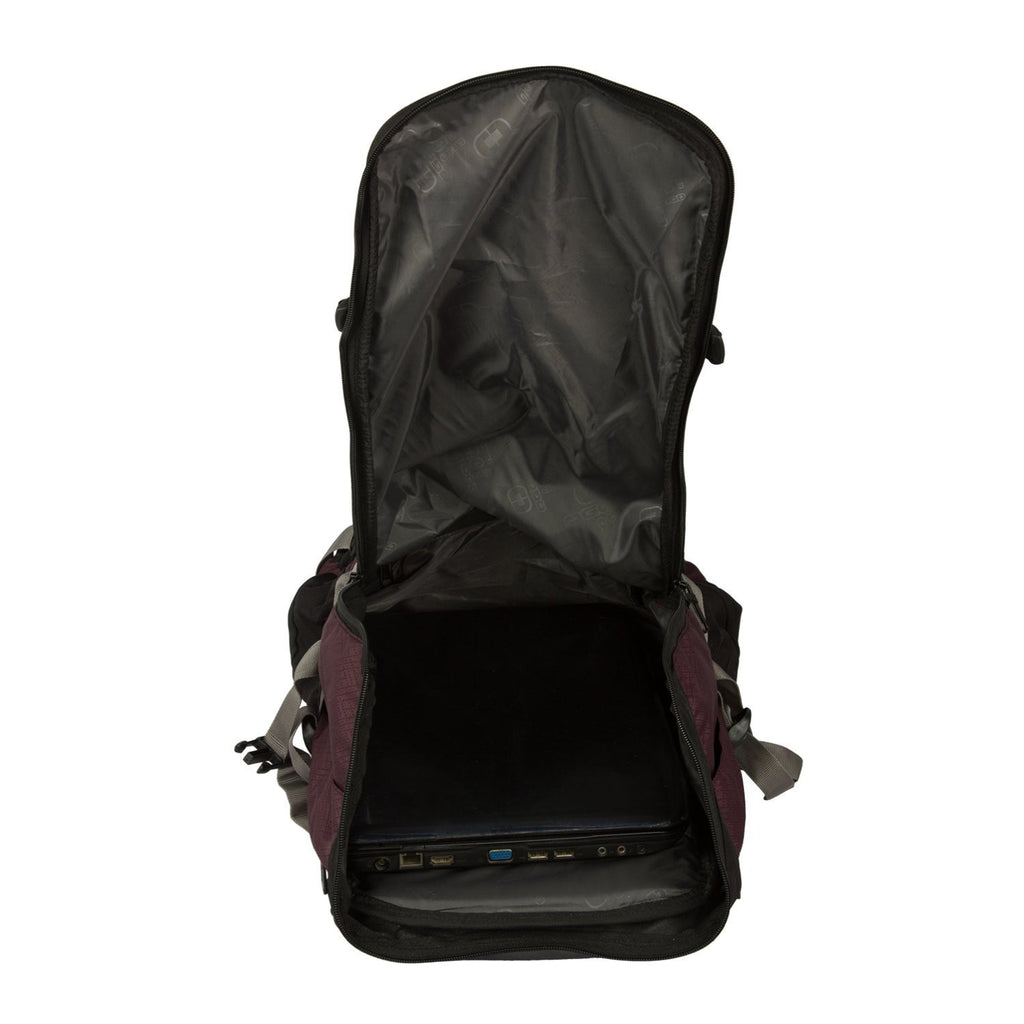 Solar Trekking bag T001 with solar panel, battery bank and mobile charger