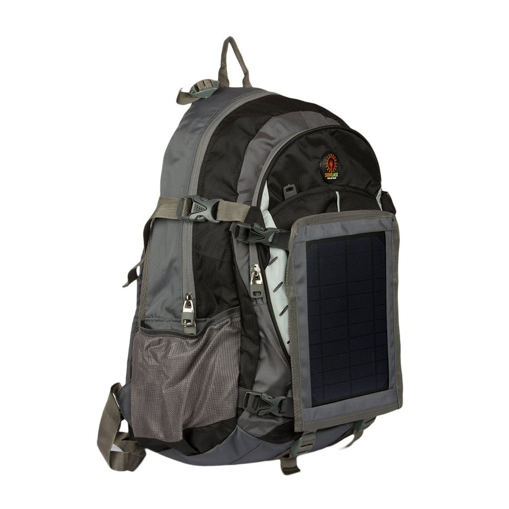 Solar Trekking Backpack T002 with solar panel, battery bank and mobile charger (Sunlast)