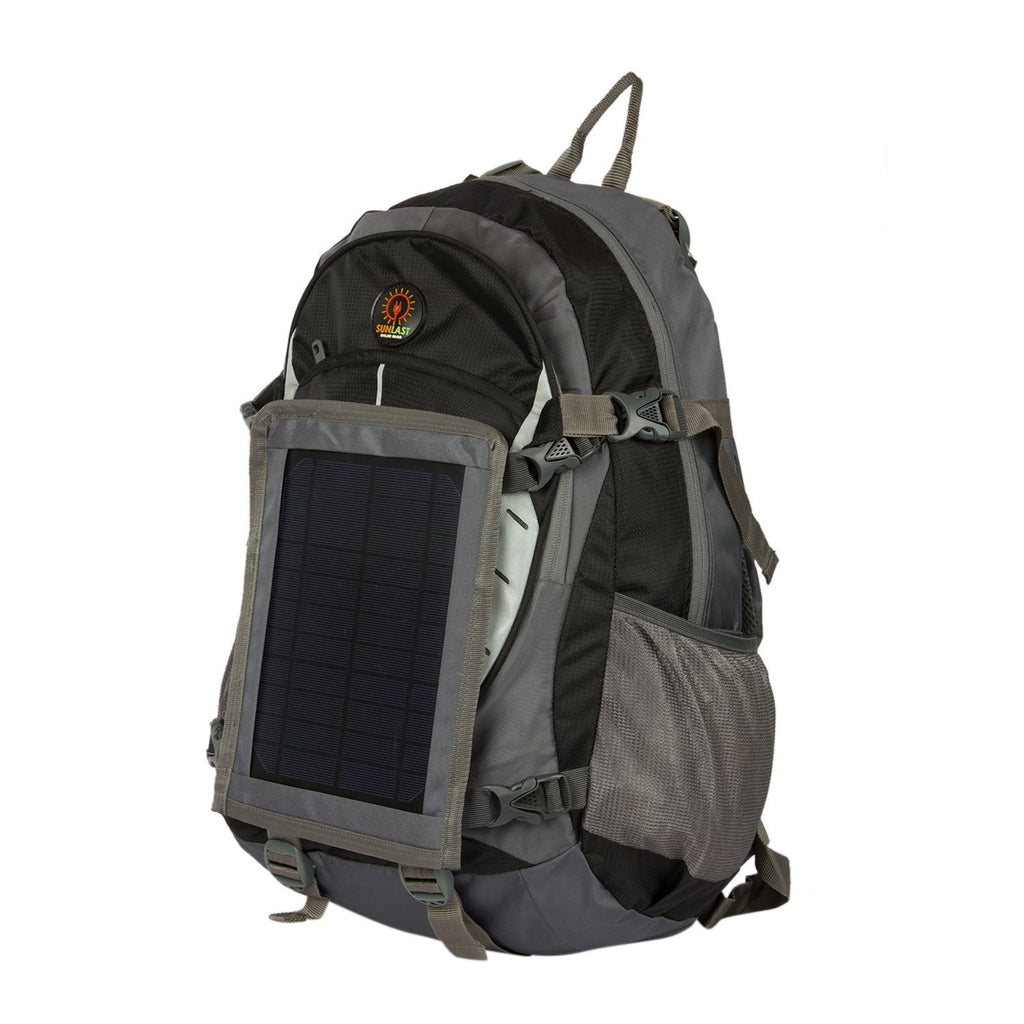 Solar Trekking Backpack T002 with solar panel, battery bank and mobile charger (Sunlast)