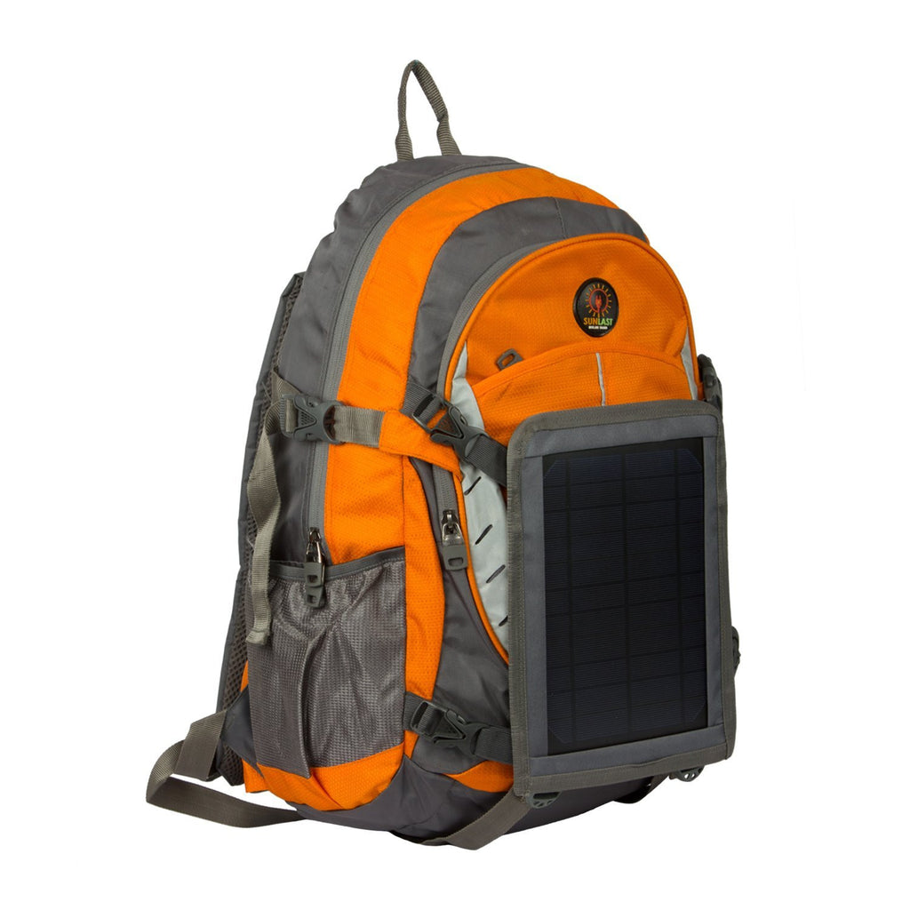 Solar Trekking Backpack T002 with solar panel, battery bank and mobile charger (Sunlast)