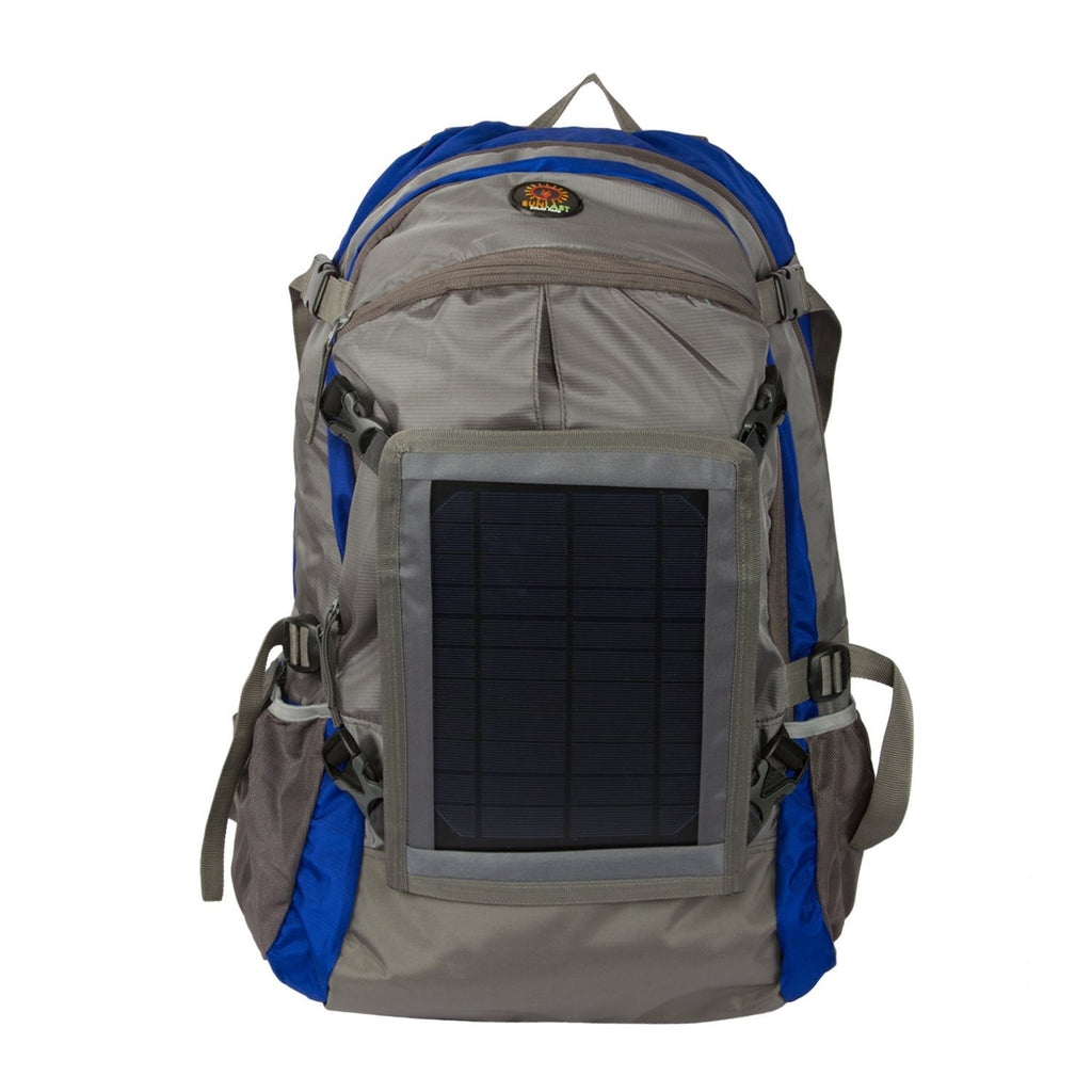 Solar Trekking Backpack T003 with solar panel, battery bank and mobile charger (Sunlast)