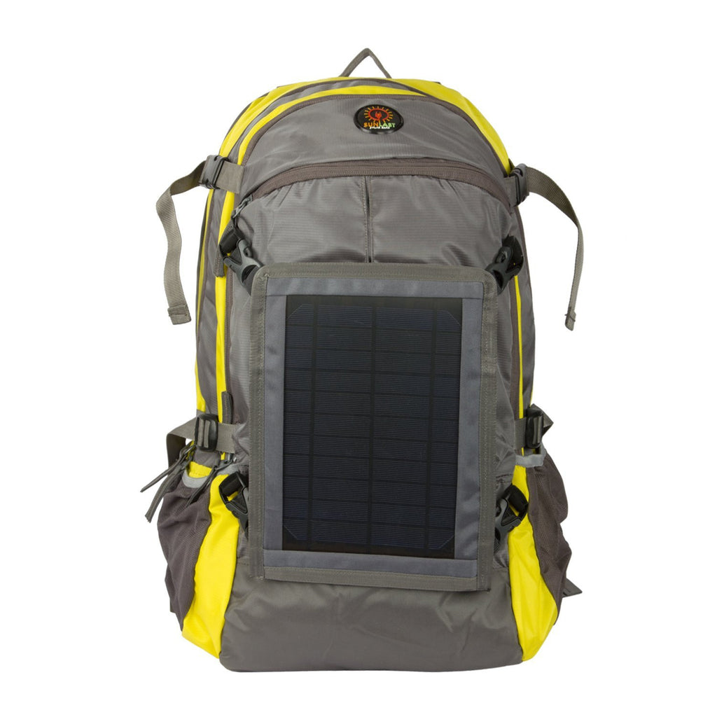 Solar Trekking Backpack T003 with solar panel, battery bank and mobile charger (Sunlast)