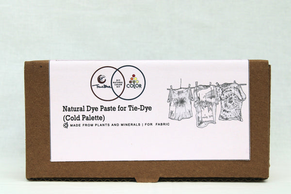 Organic Herbal Natural Dye Paste for Tie-Dye (Cold Palette) 