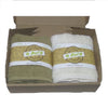 Gift Pack Organic Herbal Dyed Hand Towel Cotton Terry Fabric 16" x 24" set of 2 - 6 colour combination