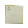 Recycled Plantable Paper Wedding Square Invitation Cards 7.25 x 7.25 inches(100 Cards)