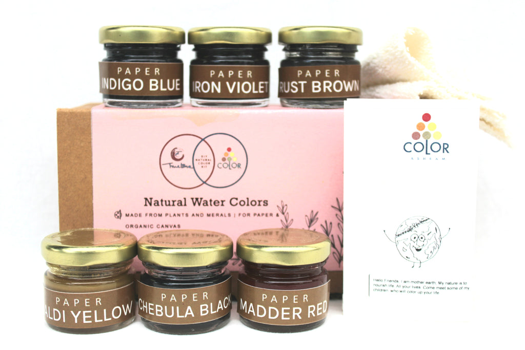 Organic Herbal Natural Water Colors 