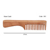 Neem Wood Comb with handle (19cm)