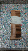 Neem Comb 7" Single Piece Wood Large Spoke