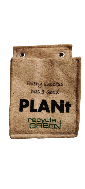 Vertical Gardening Jute Pot