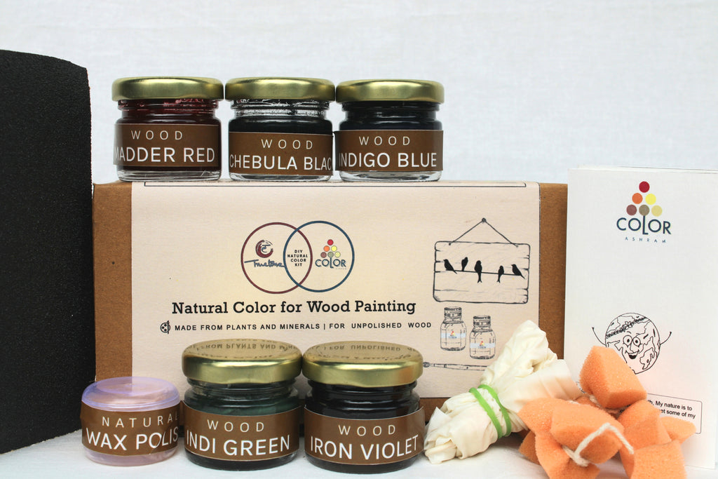 Organic Herbal Natural Color for Wood Painting 