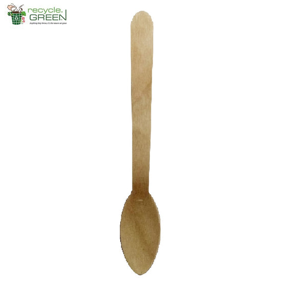 Biodegradable Compostable small spoon wooden (Set of 25)