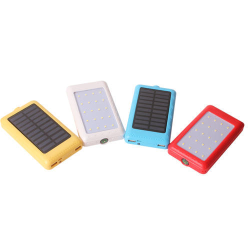 8000mah Dual USB Portable Solar Power Bank, 20 LED Torch, Backup Battery for cellphones