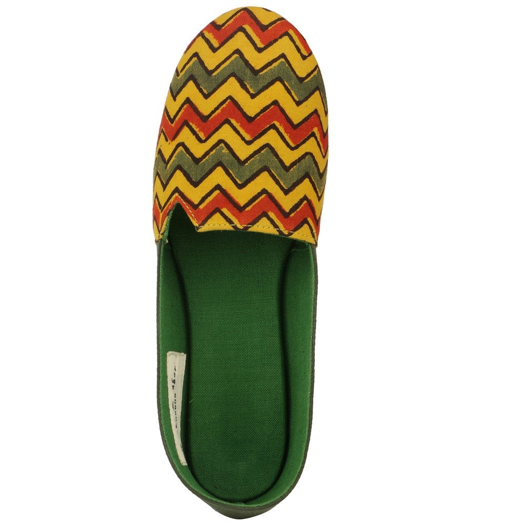 Pine Wave | Handcrafted Vegan Slip-On Womens Shoes