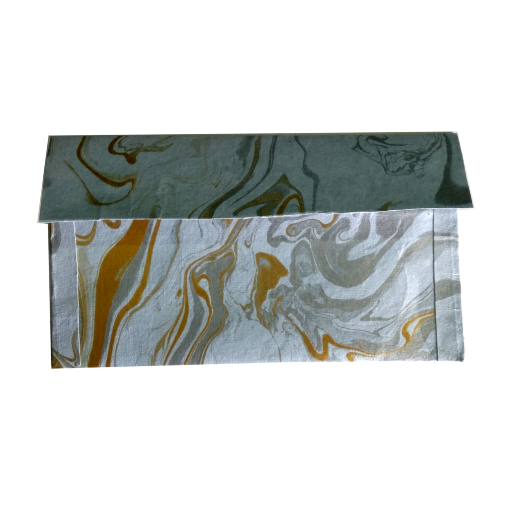 GIft Envelope made of cotton waste (khadi) fancy paper 8" x 5" set of 10